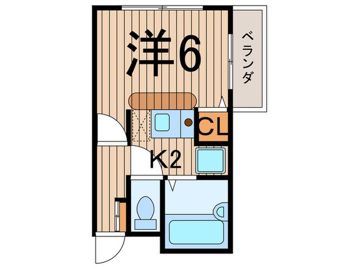 ティエドゥ－ル池上の物件間取画像