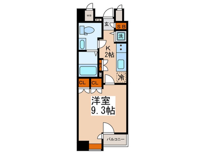 プライムアーバン池袋の物件間取画像