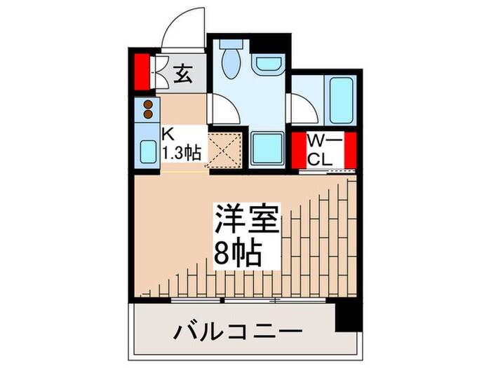 パ－クアクシス錦糸町の物件間取画像