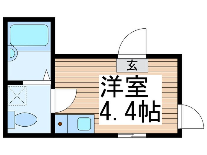 ゼネラルハイツ南花畑の物件間取画像