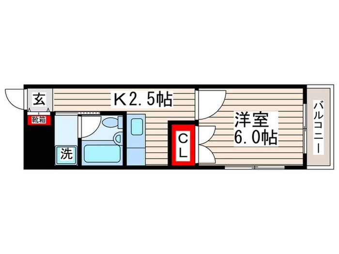 第１２頼長ビルの物件間取画像