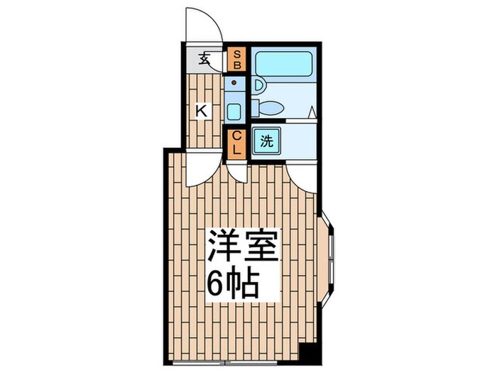 クレッセントＳＩ－４の物件間取画像