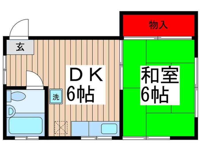 物件間取画像