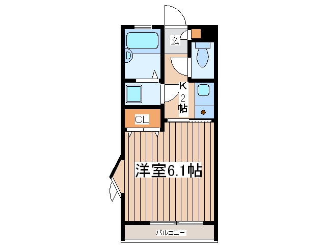 ＧＲＡＮＡＤＡ　ＳＨＯＮＡＮの物件間取画像