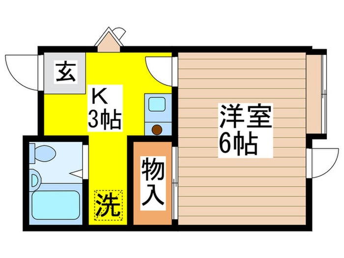 コ－ポ美江の物件間取画像