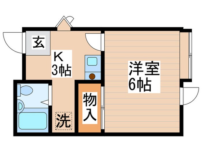 コ－ポ美江の物件間取画像