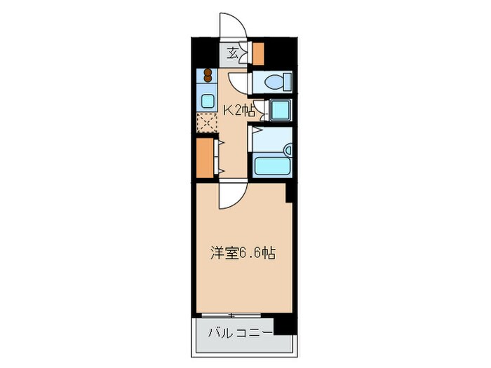 レジディア神楽坂の物件間取画像