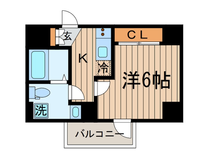 クレヴィスタ戸越公園の物件間取画像