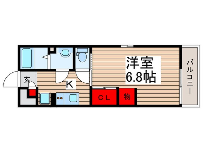 リブリ・南八幡の物件間取画像