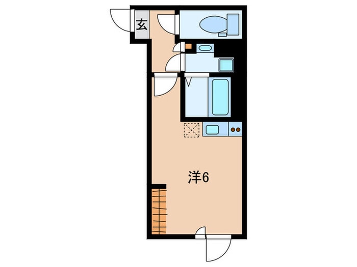 Reberty西小山の物件間取画像