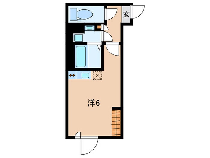 Reberty西小山の物件間取画像