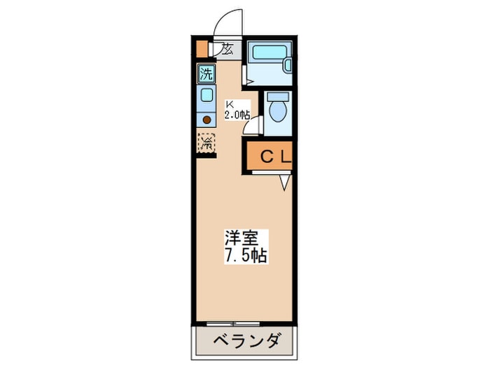 メゾン相模の物件間取画像