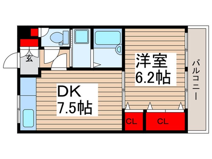 大槻ビルの物件間取画像