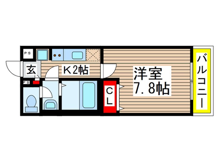 リブリ・千葉公園の物件間取画像