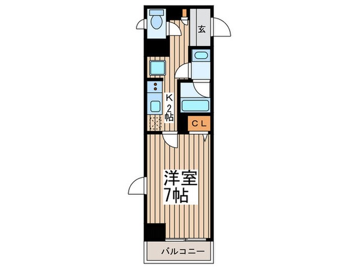 ラブ－ルミノワの物件間取画像