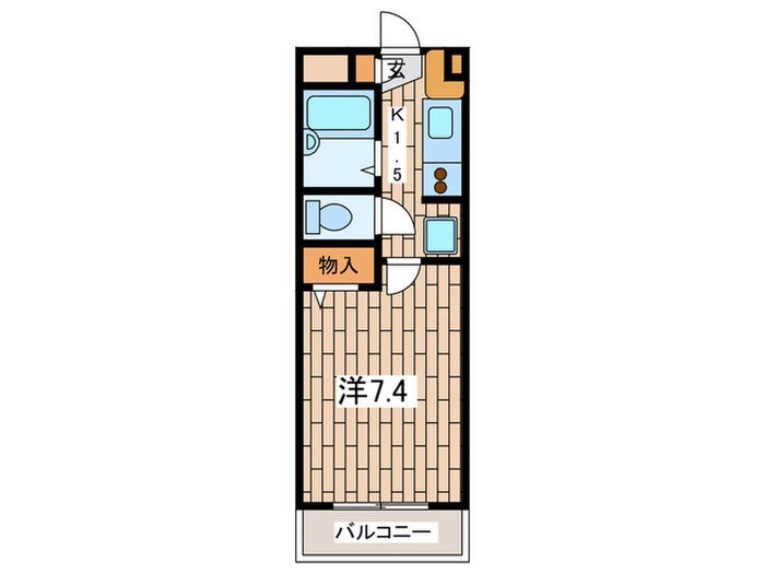 ヒルズ青山の物件間取画像