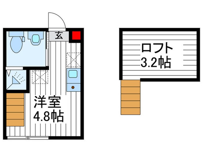 ハーモニーテラス上石神井二丁目の物件間取画像