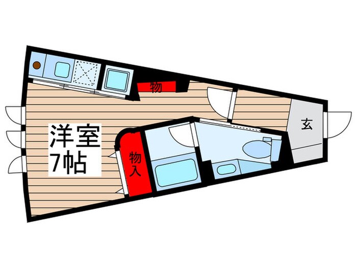 ASTREA (ｱｽﾄﾚｱ)の物件間取画像