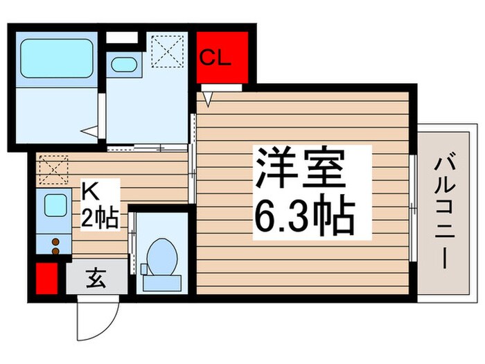 ＬＯＴＵＳ　Ｆｕｎａｂａｓｈｉの物件間取画像