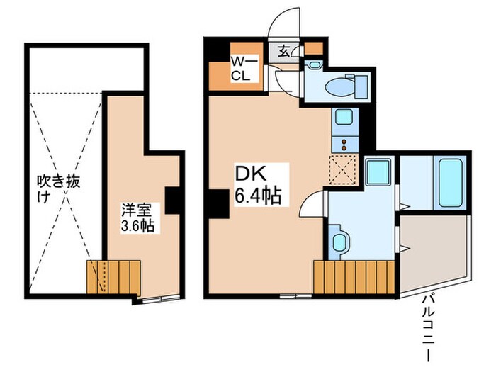 パークフラッツ永福町の物件間取画像