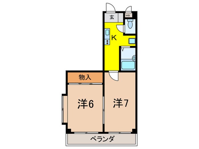 フォ－ラム石神井の物件間取画像