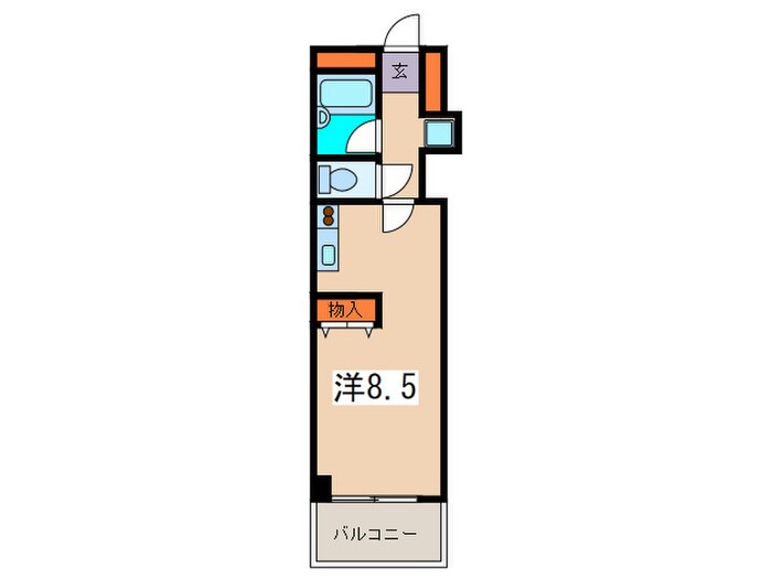 青葉台フォルテの物件間取画像