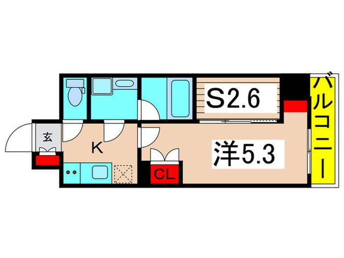 ブライズ亀有の物件間取画像