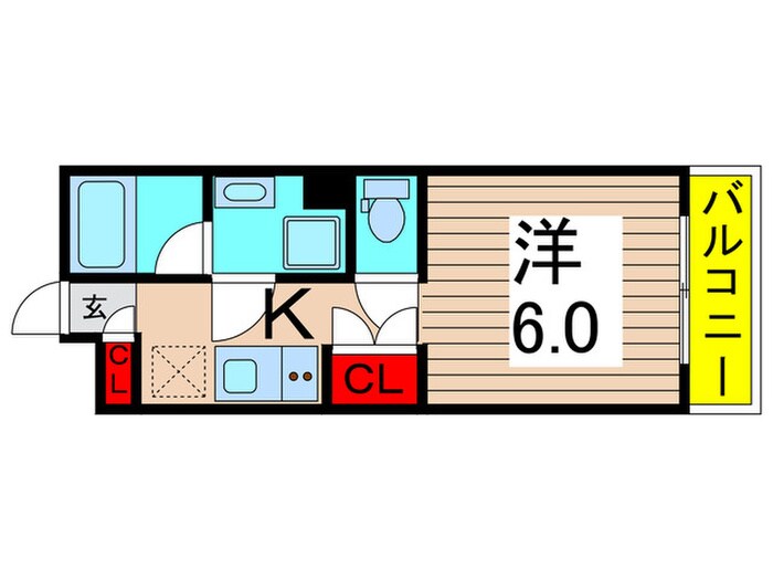 ユリカロゼAZ亀有の物件間取画像