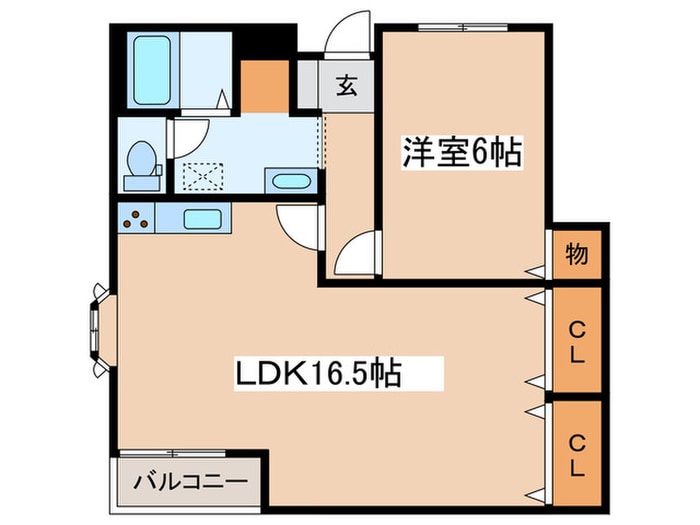 メゾンアイリスDの物件間取画像