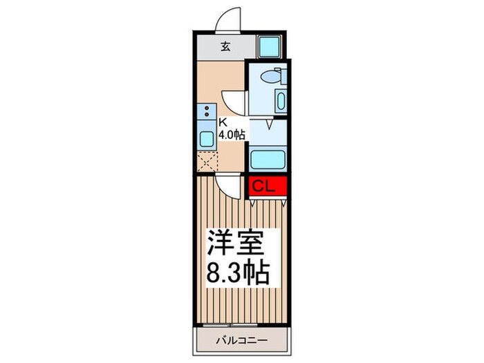 Ｎｏｒｔｈ Ｆｉｅｌｄ 飯能の物件間取画像