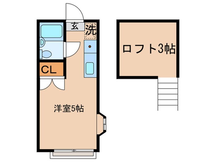 ビルデンス狛江Ａ号館の物件間取画像