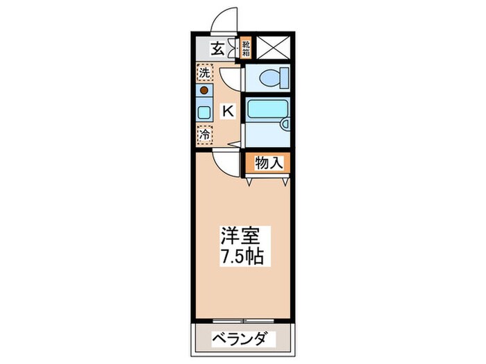 ルピナス１の物件間取画像