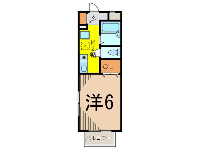 ウィステリア上原の物件間取画像