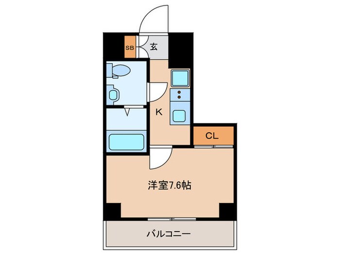 ラフィスタときわ台（202）の物件間取画像