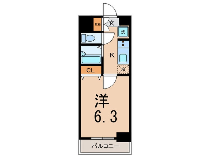 ドミール西馬込の物件間取画像