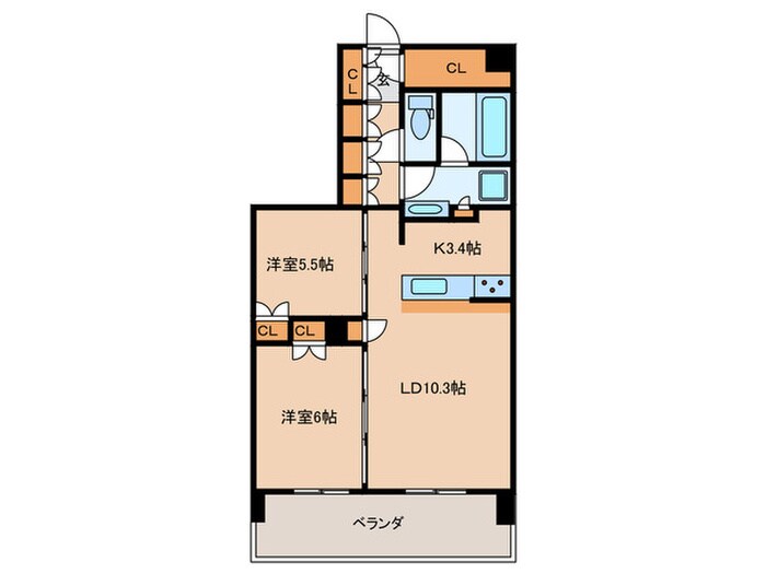 トラープランド蒼麗館の物件間取画像