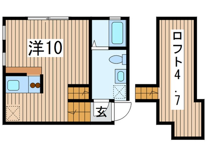 ｄｅｌａｓｓｅの物件間取画像