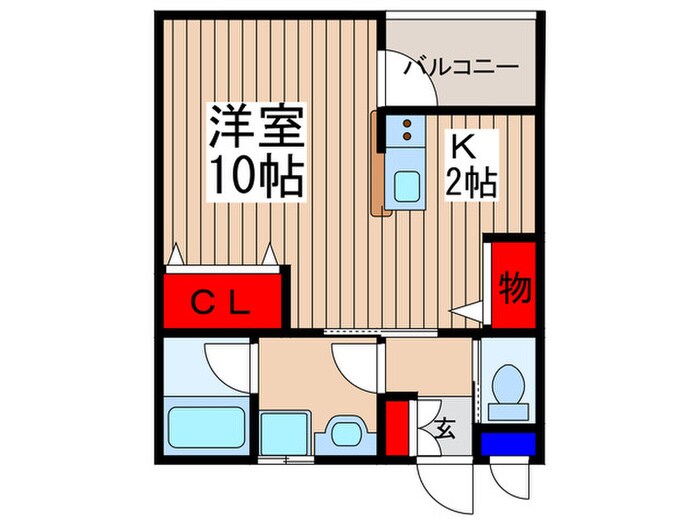 物件間取画像