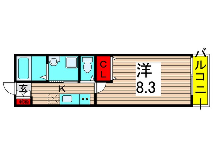 グランドール亀有Ｖの物件間取画像