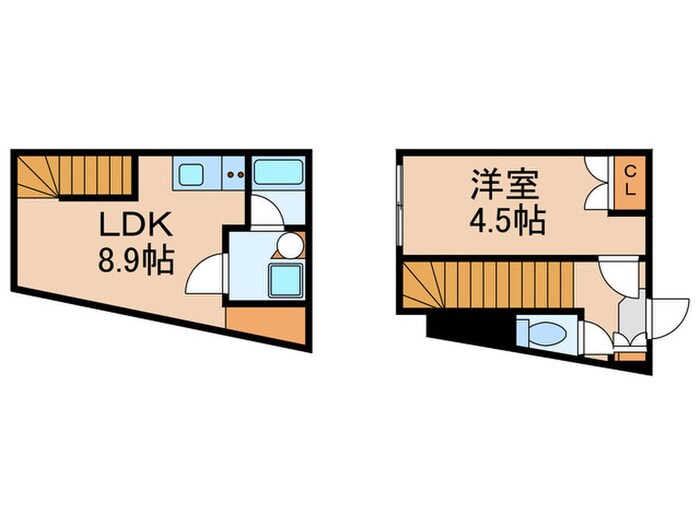 ＨＪ　ＰＬＡＣＥ　Ｋｏｍａｂａの物件間取画像