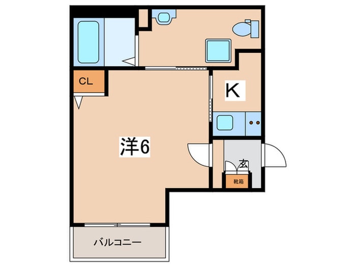 K‘s希望ヶ丘の物件間取画像