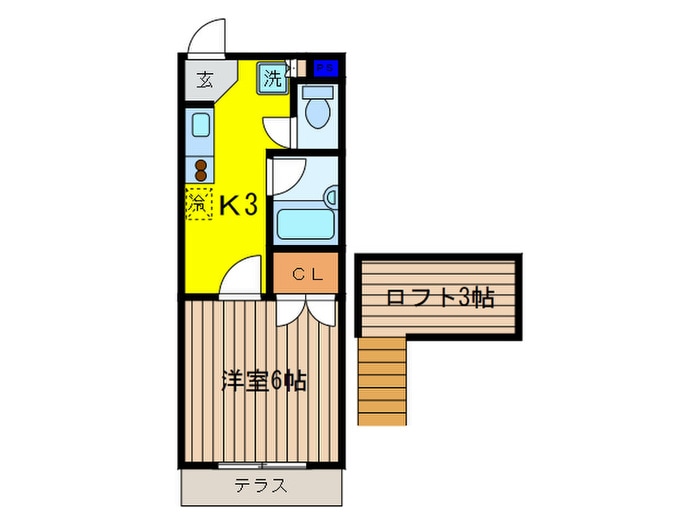 メイプル６０の物件間取画像