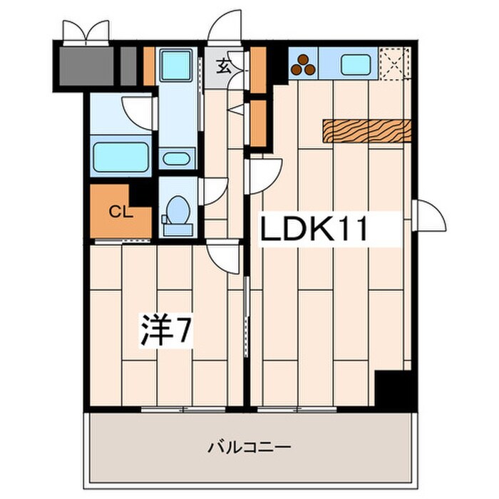 エスペランサの物件間取画像