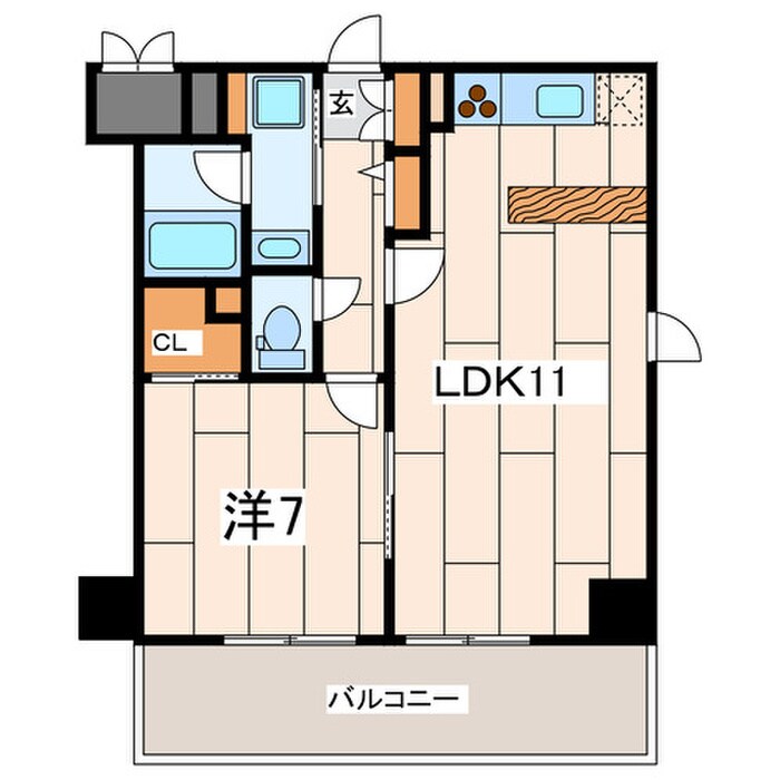 エスペランサの物件間取画像