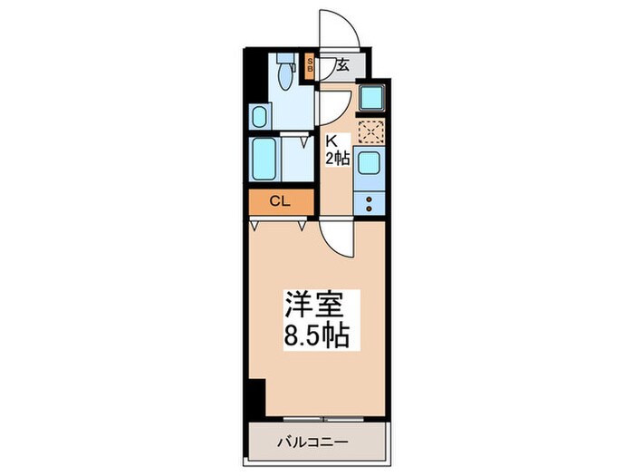 アルファコート青砥3の物件間取画像