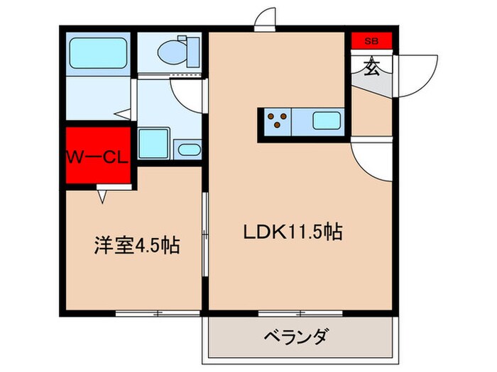 Blanc Cube赤羽の物件間取画像