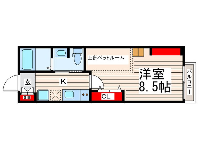 エルスタンザ中葛西の物件間取画像