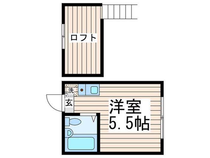 メゾン富士江古田の物件間取画像