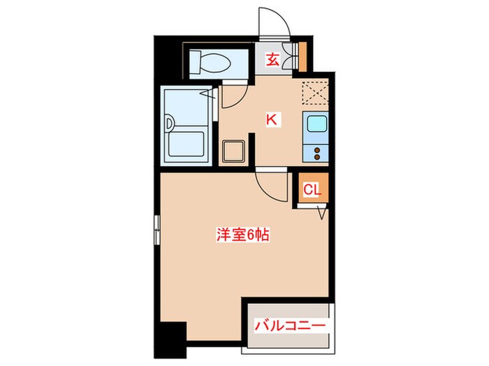 エスコート東大前の物件間取画像