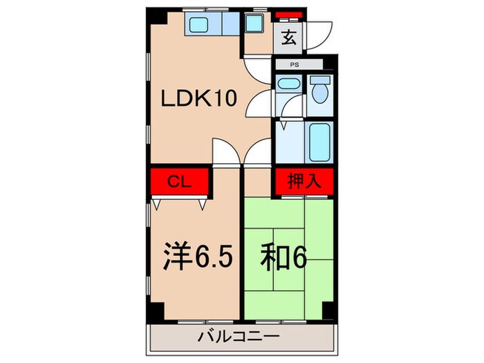 加山ビルの物件間取画像